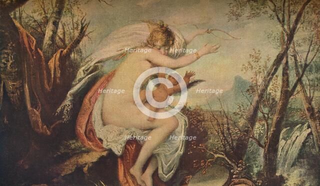 Venus and Cupid, (1914). Artist: Henry Tresham