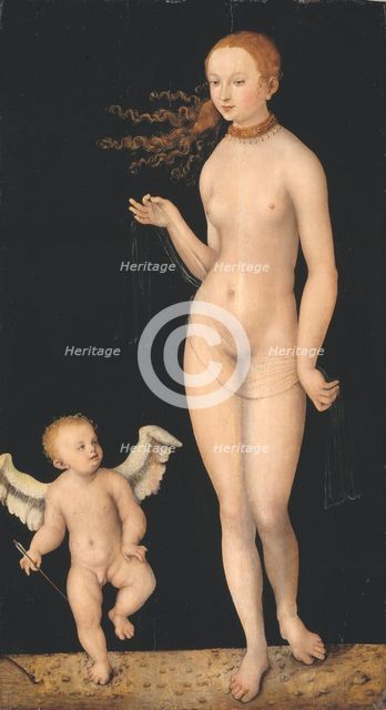 Venus and Cupid.