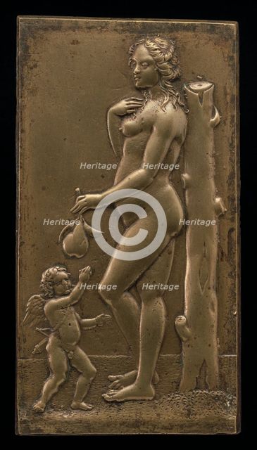 Venus and Cupid, mid 16th century. Creator: Unknown.
