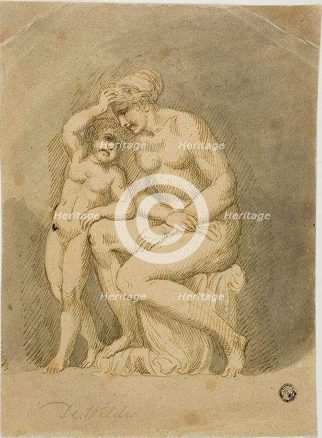 Venus and Cupid, n.d. Creator: Samuel de Wilde.