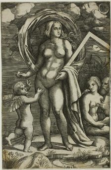 Venus and Cupid, n.d. Creator: Jacopo Francia