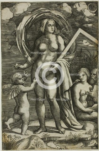 Venus and Cupid, n.d. Creator: Jacopo Francia.