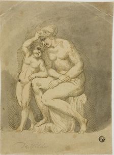 Venus and Cupid, n.d. Creator: Samuel de Wilde