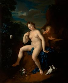 Venus and Cupid, c1700. Creator: Unknown