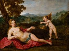 Venus and Cupid. Creator: David Teniers II