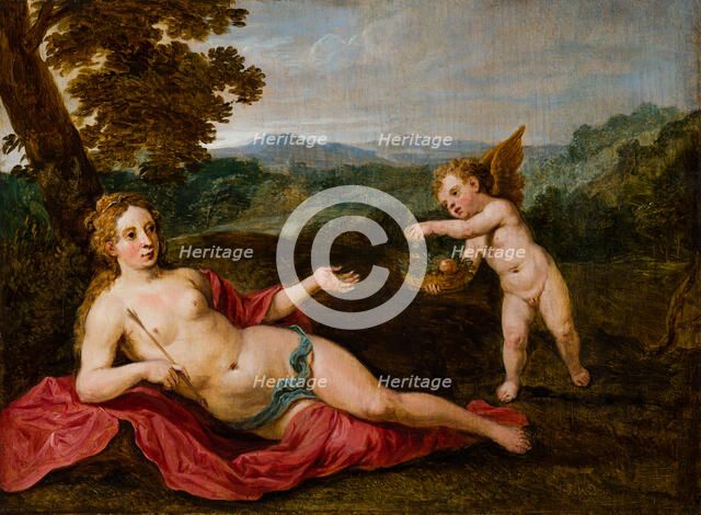 Venus and Cupid. Creator: David Teniers II.