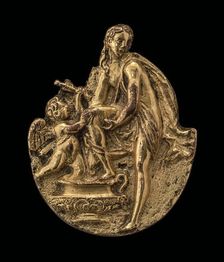 Venus and Cupid, early 16th century. Creator: Unknown