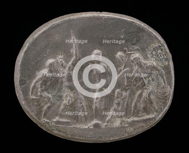 Venus and Cupid with Other Gods. Creator: Giovanni Bernardi.