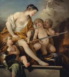 Venus and Cupids with the Arms of Mars, 1743. Creator: Carle van Loo