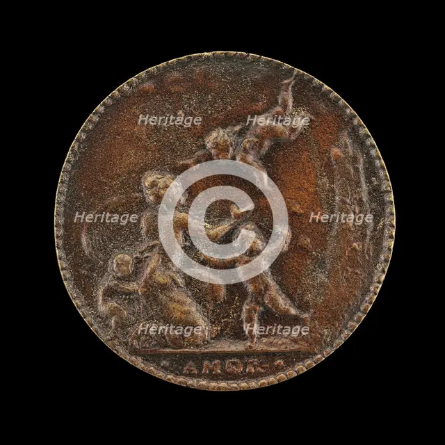 Venus and Cupids [reverse]. Creator: Jakob Hofmann.