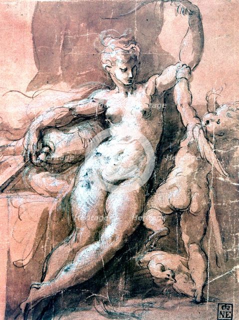 'Venus and Child', c1513-1540. Artist: Parmigianino    