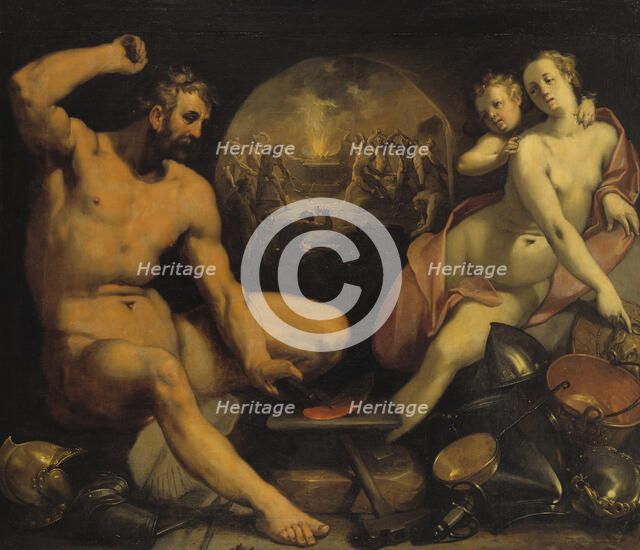 Venus and Vulcan, 1590. Creator: Cornelis Cornelisz van Haarlem.