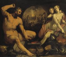 Venus and Vulcan, 1590. Creator: Cornelis Cornelisz van Haarlem