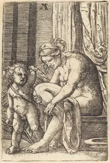 Venus after the Bath, c. 1525/1530. Creator: Albrecht Altdorfer