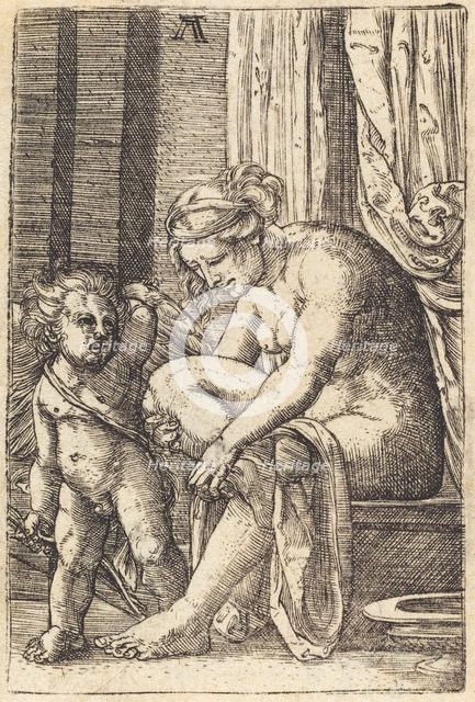 Venus after the Bath, c. 1525/1530. Creator: Albrecht Altdorfer.