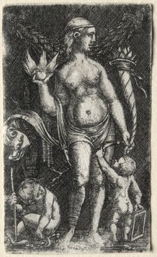 Venus between two cupids, 1520. Creator: Albrecht Altdorfer (German, c. 1480-1538)