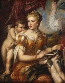 Venus Blindfolding Cupid, c. 1566/1570 or c. 1576/1580. Creator: Unknown