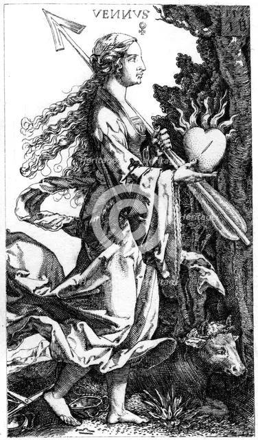 'Venus', c1520s (1849).Artist: Jacob Binck