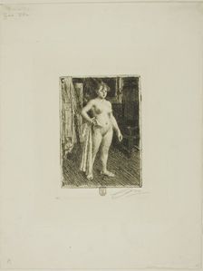 Venus de la Villette, 1893. Creator: Anders Leonard Zorn