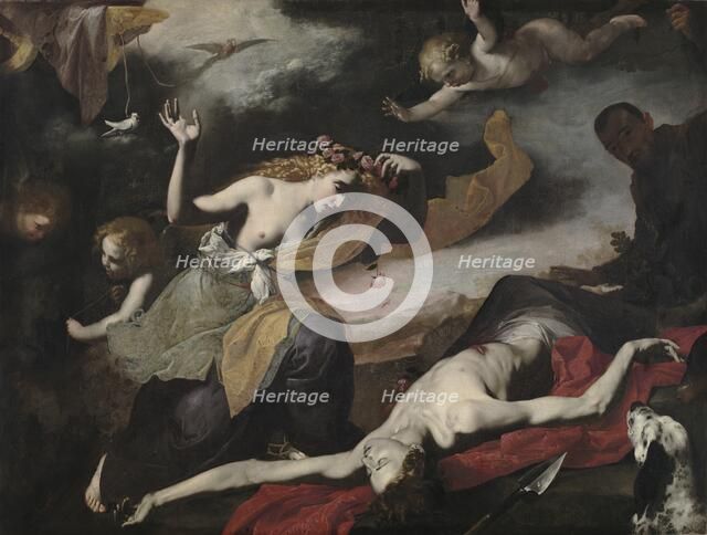 Venus Discovering the Dead Adonis, c. 1650. Creator: Unknown.