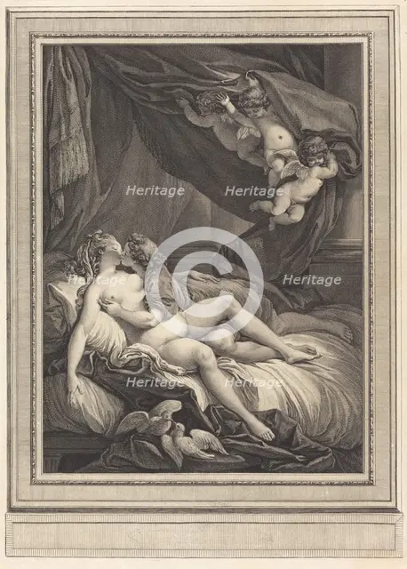 Venus et Adonis. Creator: Geraud Vidal.