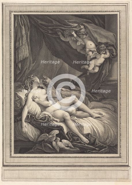 Venus et Adonis. Creator: Geraud Vidal.