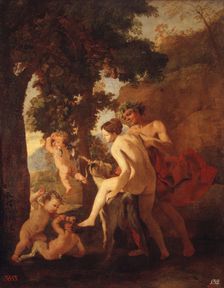 Venus, Faun and Putti