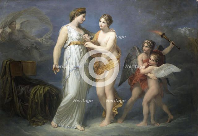 Venus Fastens the Girdle for Juno, c. 1811.