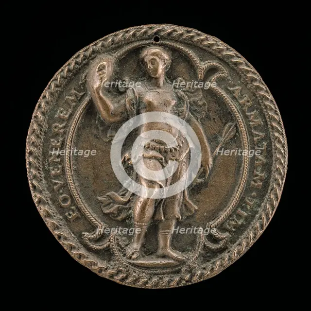 Venus in Armour, second quarter 16th century. Creator: Unknown.