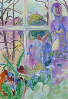 Venus in the flower window, 1939. Creator: Isaac Grunewald