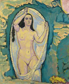 Venus in the Grotto, c. 1914. Artist: Moser, Koloman (1868-1918)