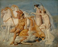 Venus, Injured by Diomedes, Returns to Olympus, 1805. Creator: Jean-Auguste-Dominique Ingres