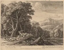 Venus Lamenting over Adonis Death. Creator: Herman van Swanevelt