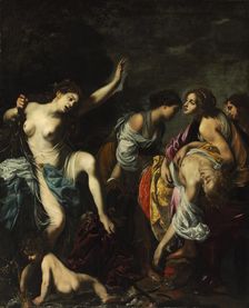 Venus Mourning Adonis, c1626-1628. Creator: Furini, Francesco (1603-1643)