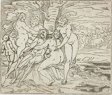 Venus Mourning the Death of Adonis, ca. 1562-63. Creator: Luca Cambiaso