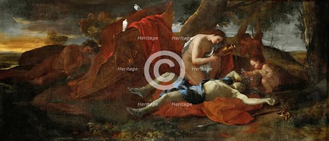 Venus mourns Adonis, 1626. Creator: Poussin, Nicolas (1594-1665).