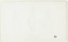 Venus, Saint Susanna, Mercury by M. Pigalle, c.1845. Creator: Unknown