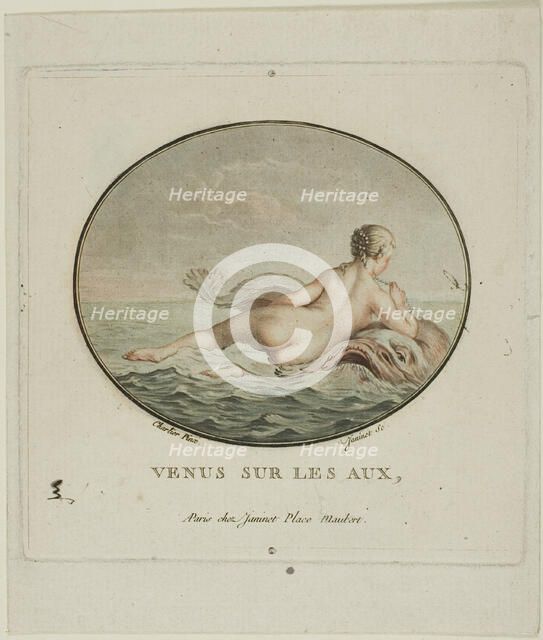 Venus Sur Les Aux, n.d. Creator: Jean Francois Janinet.