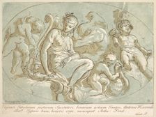 Venus Surrounded by Putti, ca. 1735. Creator: Arthur Pond