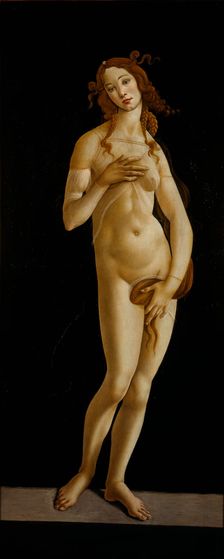Venus Pudica, ca 1485-1490. Creator: Botticelli, Sandro (1445-1510)