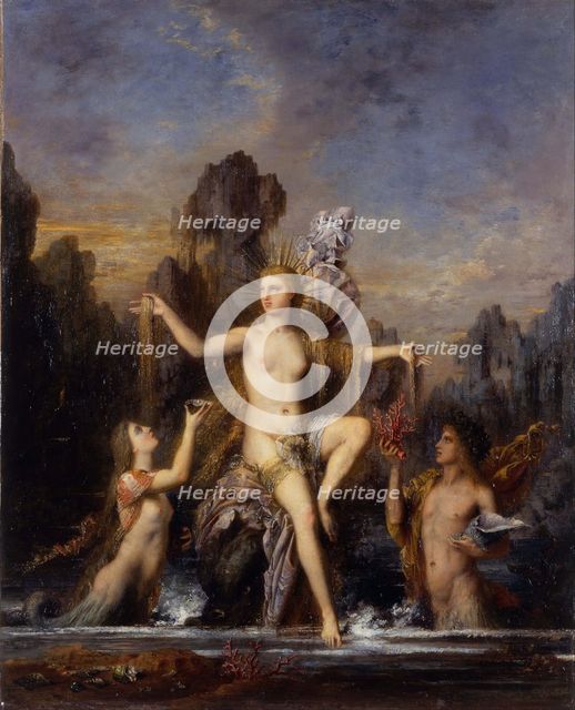 Venus Rising from the Sea (Venus Anadyomene), 1866.