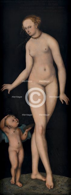 Venus with Cupid the Honey Thief, after 1537.