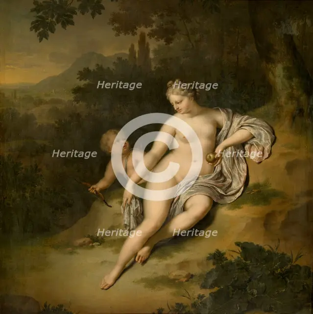 Venus with Cupido. Creator: Willem van Mieris.