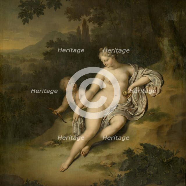 Venus with Cupido. Creator: Willem van Mieris.