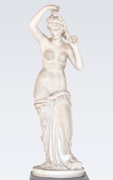 Venus tying up her hair, c1842. Creator: Herman Wilhelm Bissen