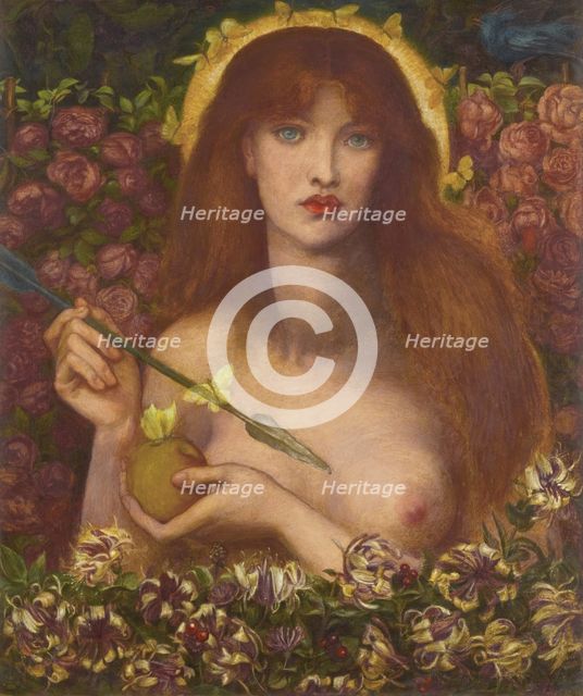 Venus Verticordia (Venus the changer of hearts), 1868. Artist: Rossetti, Dante Gabriel (1828-1882)