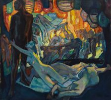 Venusberg. Tannhäuser, 1918. Creator: Putz, Leo (1869-1940)