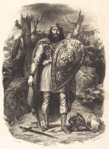 Vercingétorix, 1829. Creator: Eugene Delacroix