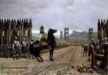 Vercingetorix before Caesar , 1886