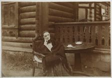 Vera Alexandrovna Nashchokina (1811-1900). Vsekhsvyatskoye , 1899
